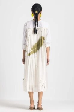 Three Ivory Back Pleated Tunic Set -Inca Sales Store 6923te1 5