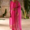 Deep Thee Fuchsia Pink Hand Embroidered Kurta Set -Inca Sales Store 71023dt30 1