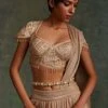 Tarun Tahiliani Accessories Ivory Jewelled Belt -Inca Sales Store 71123tta23 1