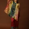 CAPISVIRLEO Multi-coloured Silk Kaftan Set -Inca Sales Store 71cap42 1