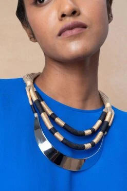 En Inde Nebu Jute & Threaded Necklace -Inca Sales Store 7723ene10 3