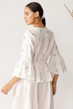 Payal Pratap Embroidered Peplum Jacket -Inca Sales Store 7ss 21 5