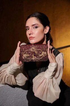 Doux Amour Ruby Alchymist Clutch