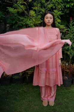 Baju Pink May Handcrafted Dupatta -Inca Sales Store 82bj42 4