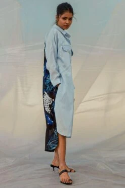 Bennch Blue Window-leaf Printed Dress -Inca Sales Store 8323be16 3