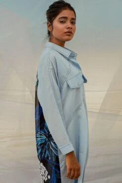 Bennch Blue Window-leaf Printed Dress -Inca Sales Store 8323be16 4