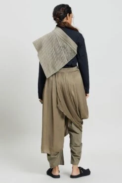 Antar-Agni Mud Green Cross Shawl -Inca Sales Store 8523aam59 7