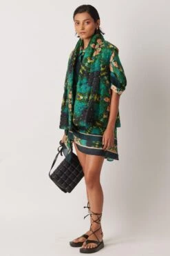 YAVI Jungle Green Kotty Jacket -Inca Sales Store 8523yg10 3