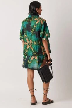 YAVI Jungle Green Kotty Jacket -Inca Sales Store 8523yg10 5