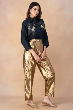 Rara Avis Black Buttoned Down Dancing Leopards Shirt 11 Rara Avis Black Buttoned Down Dancing Leopards Shirt -Inca Sales Store 8823ra6 4