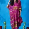 CAPISVIRLEO Purple Pleated Kaftan Dress -Inca Sales Store 88cap11 1