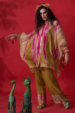 CAPISVIRLEO Ivory Tie Dye Co-ord Set -Inca Sales Store 88cap3 3