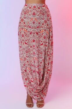 SVA Ivory Floral Printed Cape Set -Inca Sales Store 88sva43 3