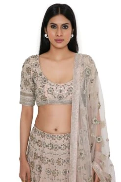 Payal Singhal Rose Pink Georgette Embroidered Lehenga Set -Inca Sales Store 8923ps6 4