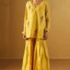 Shorshe Yellow Saifi Sharara Set -Inca Sales Store 91023sr8 1