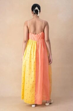 Injiri Pink Handcrafted Bandhani Dress -Inca Sales Store 91123iri6 5