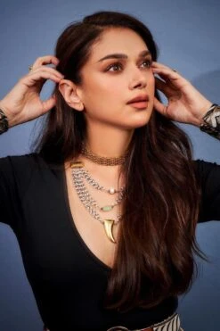 Sangeeta Boochra Silver Layered Necklace