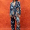 Anamika Khanna Denim Embellished Blazer With Ripped Pants -Inca Sales Store 911ak21 1