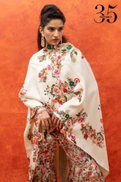 Anamika Khanna Floral Printed Drape And Sharara Set -Inca Sales Store 911ak22 5