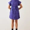 SNOB Purple High Collar Dress -Inca Sales Store 91sn22 1