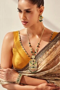 Aulerth Rumeli Angular Necklace By JJV By JJ Valaya