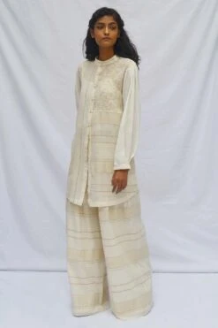 Ahmev Mandarin Collar Shirt