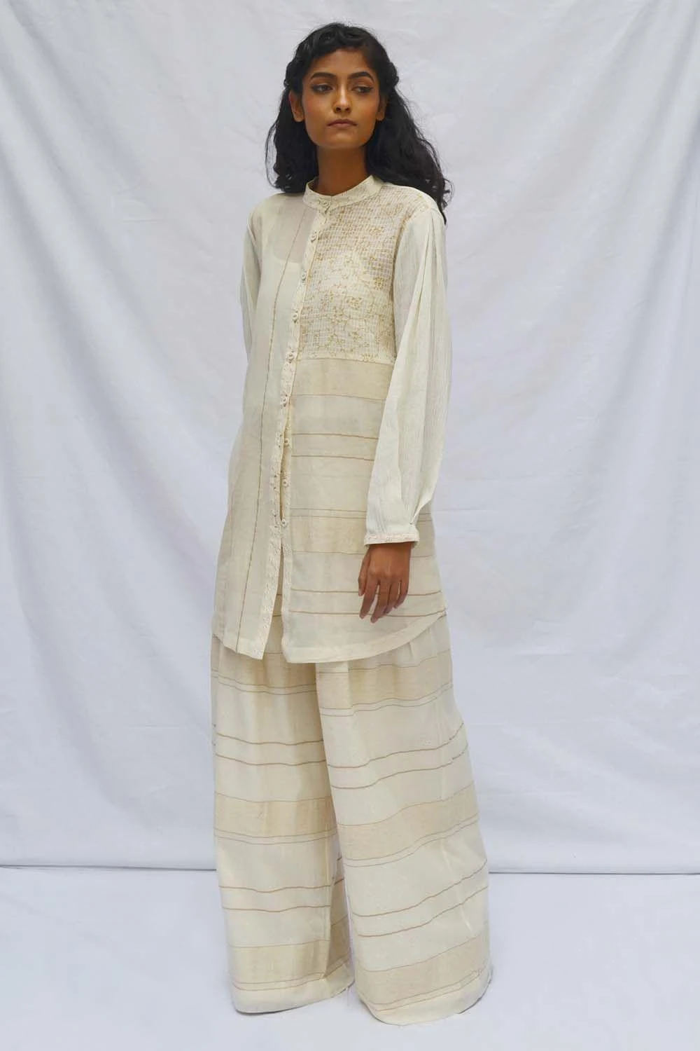 Ahmev Mandarin Collar Shirt 3 Ahmev Mandarin Collar Shirt