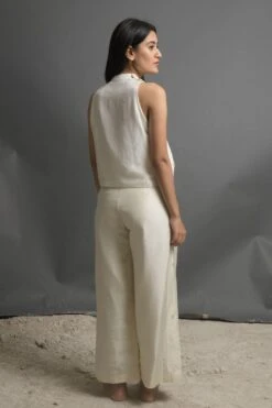 Ahmev Silk Brocade Double Breasted Top -Inca Sales Store ahm sfd 006 3