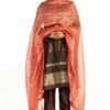 Akaaro Red Striped Silk Zari Dupatta 1 Akaaro Red Striped Silk Zari Dupatta -Inca Sales Store ak6007 1