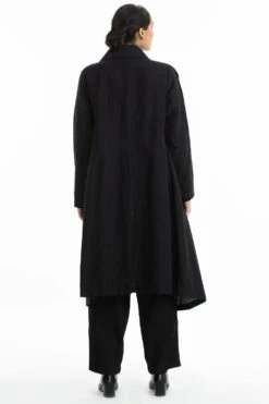 Akaaro Handwoven Jacket With Side Gathers -Inca Sales Store akss2042 4