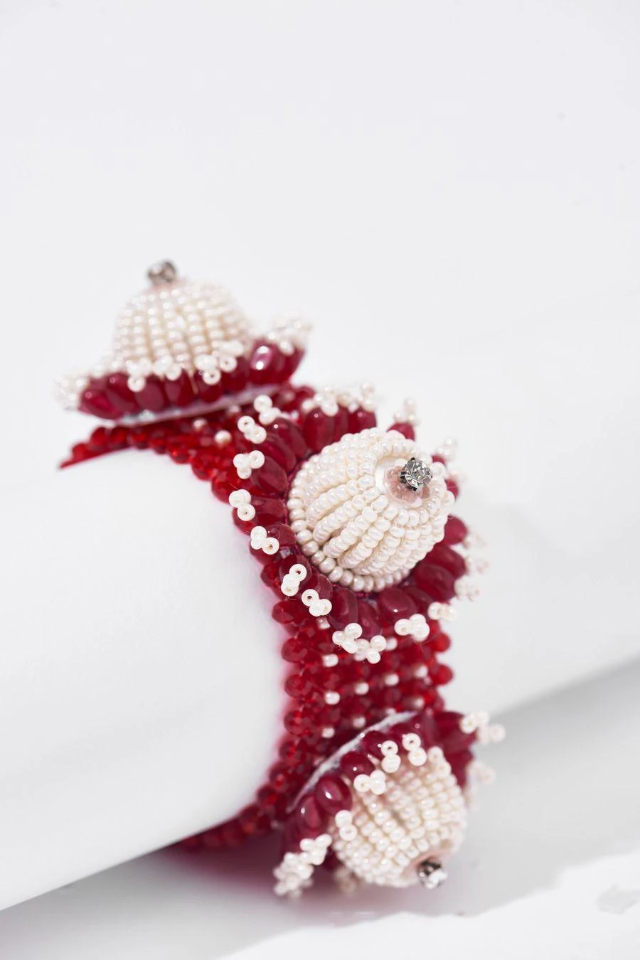 Amama Oregon Lily Bracelet In Red Onyx 5 Amama Oregon Lily Bracelet In Red Onyx - Image 3