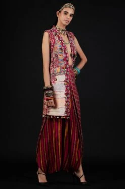 Aseem Kapoor Ruhi Sleeveless Jacket -Inca Sales Store aw21 ac jk 1 5