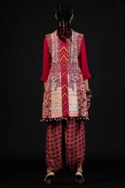 Aseem Kapoor Ruhi Sleeveless Jacket -Inca Sales Store aw21 ac jk 1 7