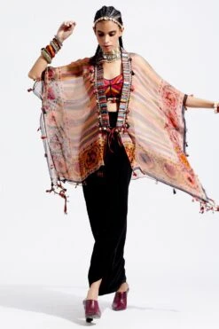 Aseem Kapoor Multi-colour Veni Jacket -Inca Sales Store aw21 ac jk 3 3 1