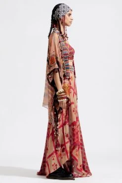 Aseem Kapoor Multi-colour Veni Jacket Set -Inca Sales Store aw21 ac jk 3 bl 5 sk 1 2