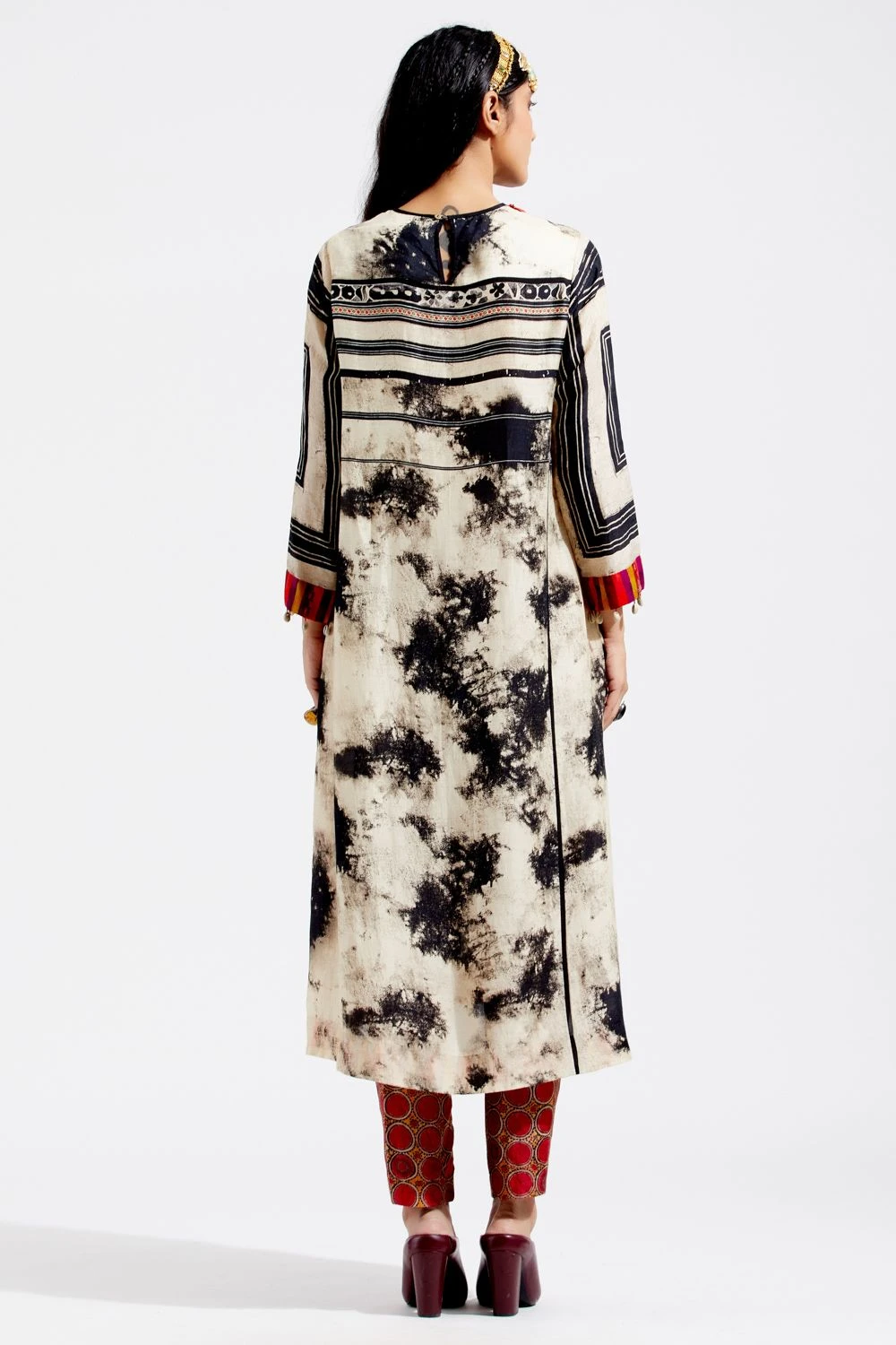 Aseem Kapoor Tie & Dye Rudra Kurta Set 9 Aseem Kapoor Tie & Dye Rudra Kurta Set - Image 7