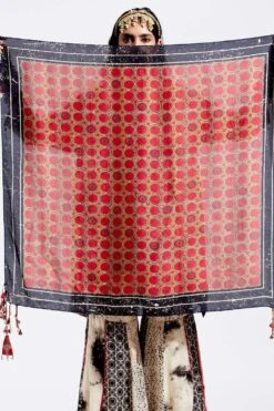 Aseem Kapoor Sindoor Bagh Scarf -Inca Sales Store aw21 ac sc 1 2 1