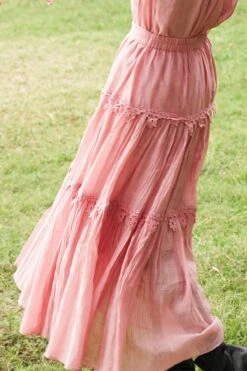 Baju Pink Pintucked Shirt -Inca Sales Store ba 2911baj1 5