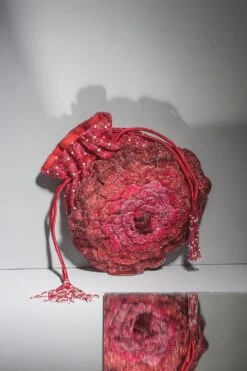 Doux Amour Bella Red Potli