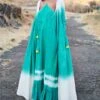 Teal Halterneck Maxi Dress -Inca Sales Store bora dress 1