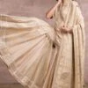 Tarun Tahiliani Ivory & Gold Kalidar Sharara Set
