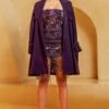 Nikita Mhaisalkar Aubergine Crepe Long Jacket 1 Nikita Mhaisalkar Aubergine Crepe Long Jacket -Inca Sales Store ca trs22 020 1