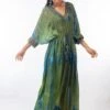 CAPISVIRLEO Moss Green Embellished Kaftan -Inca Sales Store capo12 1