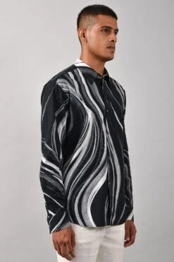 Countrymade Marble Printed Shirt -Inca Sales Store cm bob sh 04 3