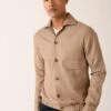 Dhruv Vaish Beige Bomber Shirt -Inca Sales Store d06c0091 1