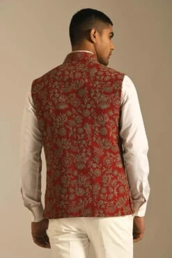 Dhruv Vaish Embroidered Jawahar Jacket -Inca Sales Store d06w0101 674 4