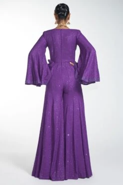 Itrh Purple Crystal Jumpsuit -Inca Sales Store dc22w039 4