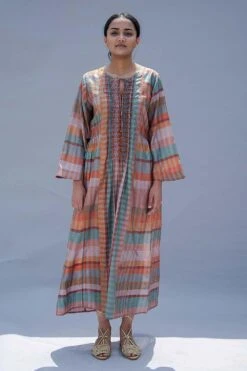 SWGT Mulberry Multi-coloured Dress