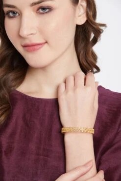 Zariin Rule Of Flowers Bangle -Inca Sales Store ejb277 3