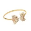 Zariin Blushed Blooms Cuff